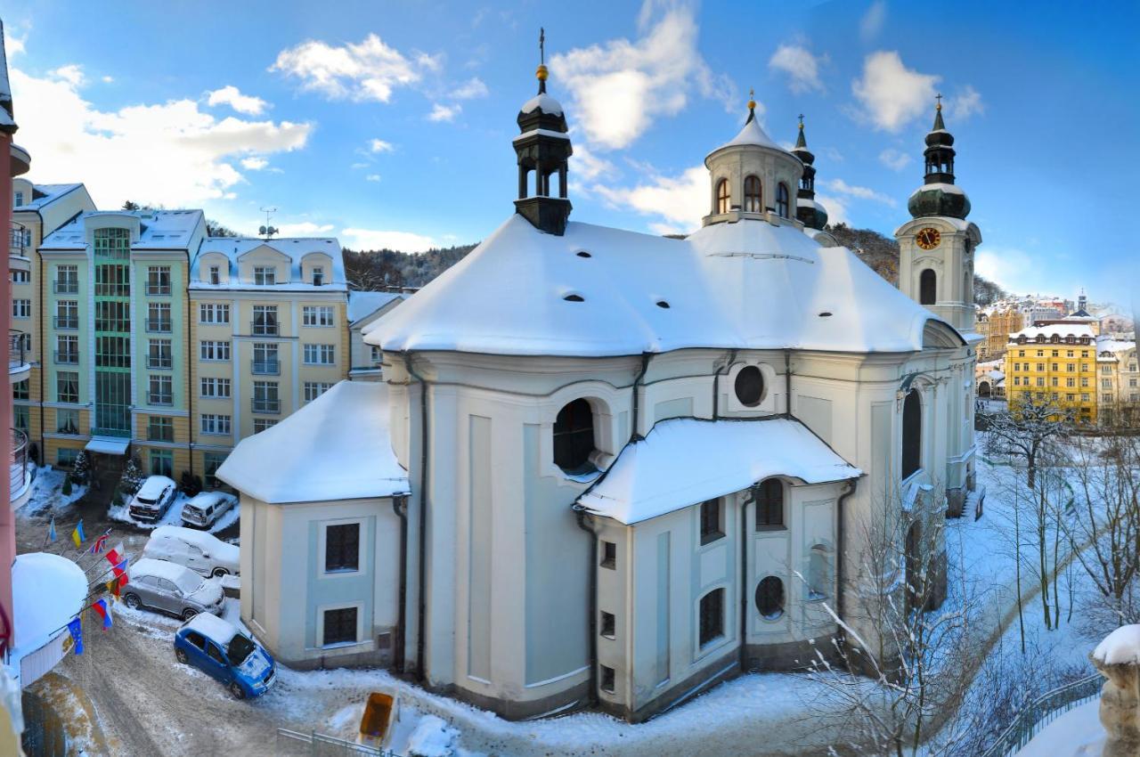 Karlsbad Grande Madonna Hotell Eksteriør bilde
